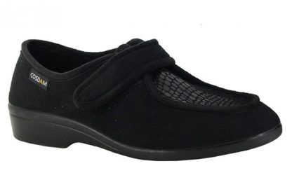 Zapatillas Cosdam 0252 anchas-especiales negro