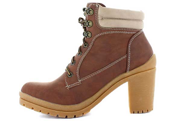 BOTINES SEÑORA REFRESH 61501 MARRON - Imagen 2