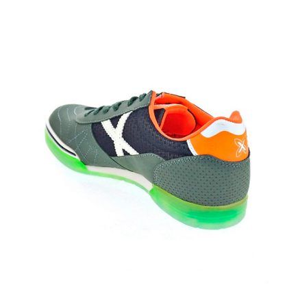 ZAPATILLAS MUNICH G-3 KID GLOW VERDE-BLANCO - Imagen 2