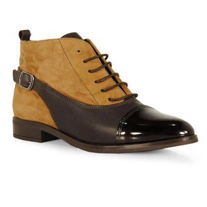 Botines Alpe 1492 Cuero-marrón