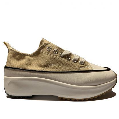 Zapatillas Lona Plataforma Pronto-moda