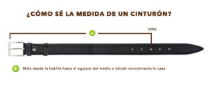 Talla Cinturones
