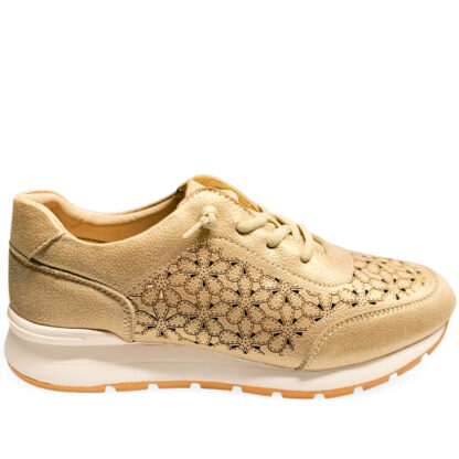 Zapato de Mujer Sport Flexpies 321 Oro