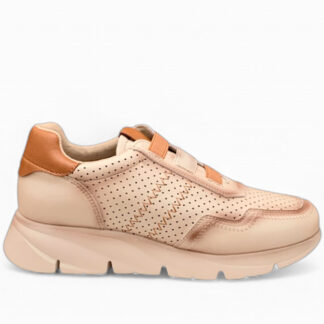 Zapato Casual Sport Mujer Khloe Marín 186 Crema