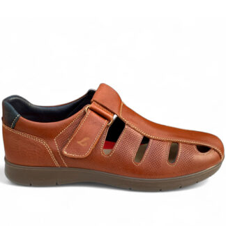 Sandalia Hombre Luisetti 27920NA Napa Coñac