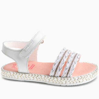 Sandalias Niñas Pablosky 437008 Napa Nacar Blanco